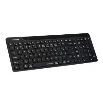 A4tech FStyler FBK23 AS, bezdrátová Dual mode Bluetooth+2, 4G klávesnice, CZ, černá A4tech FStyler FBK23 AS, bezdrátová Dual mode Bluetooth+2, 4G klávesnice, CZ, černá