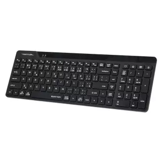 A4tech FStyler FBK23 AS, bezdrátová Dual mode Bluetooth+2, 4G klávesnice, CZ, černá A4tech FStyler FBK23 AS, bezdrátová Dual mode Bluetooth+2, 4G klávesnice, CZ, černá