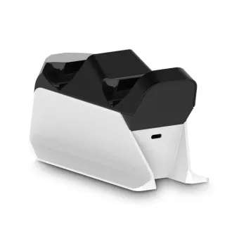 EVOLVEO DockCharge, nabíjecí základna a stojánek pro dva ovladače PS5 EVOLVEO DockCharge, nabíjecí základna a stojánek pro dva ovladače PS5