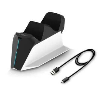 EVOLVEO DockCharge, nabíjecí základna a stojánek pro dva ovladače PS5 EVOLVEO DockCharge, nabíjecí základna a stojánek pro dva ovladače PS5