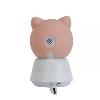 EVOLVEO Baby Monitor N5, Set videochůvičky s 360° dohledem, obousměrnou komunikací a ukolébavkami, růžová EVOLVEO Baby Monitor N5, Set videochůvičky s 360° dohledem, obousměrnou komunikací a ukolébavkami, růžová