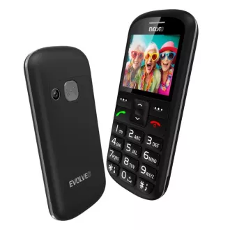 EVOLVEO EasyPhone XS, mobilní telefon pro seniory, černá EVOLVEO EasyPhone XS, mobilní telefon pro seniory, černá
