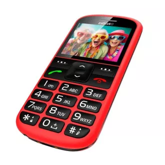 EVOLVEO EasyPhone XS, mobilní telefon pro seniory, červená EVOLVEO EasyPhone XS, mobilní telefon pro seniory, červená