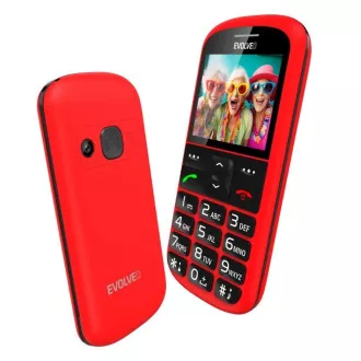 EVOLVEO EasyPhone XS, mobilní telefon pro seniory, červená EVOLVEO EasyPhone XS, mobilní telefon pro seniory, červená