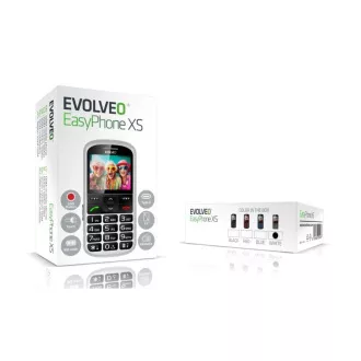 EVOLVEO EasyPhone XS, mobilní telefon pro seniory, bílá EVOLVEO EasyPhone XS, mobilní telefon pro seniory, bílá