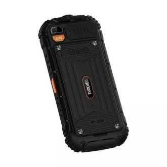 EVOLVEO StrongPhone Q1, vodotěsný odolný Dual SIM telefon, černo-oranžový EVOLVEO StrongPhone Q1, vodotěsný odolný Dual SIM telefon, černo-oranžový