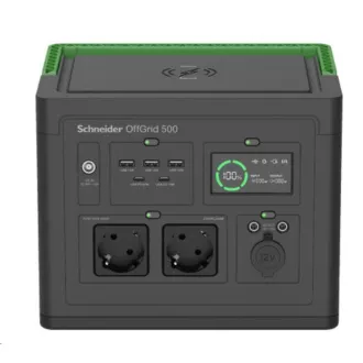 APC Schneider OffGrid Portable Power Station 500, 517Wh Li-ion, 2 Schuko, Sinewave APC Schneider OffGrid Portable Power Station 500, 517Wh Li-ion, 2 Schuko, Sinewave