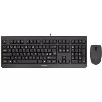 CHERRY set klávesnice + myš DC 2000/ drátový/ USB/ černá/ CZ+SK layout CHERRY set klávesnice + myš DC 2000/ drátový/ USB/ černá/ CZ+SK layout
