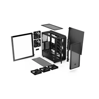 ENDORFY Case Arx 700 Air, Průhledná bočnice, ATX, 5x140mm, černá ENDORFY Case Arx 700 Air, Průhledná bočnice, ATX, 5x140mm, černá