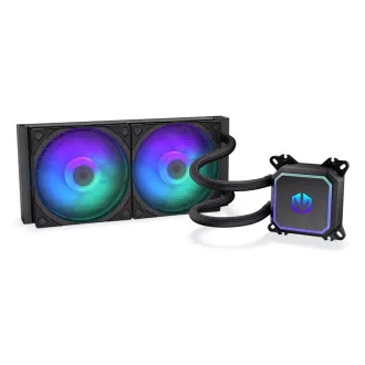 ENDORFY Vodní chladič Navis F240 ARGB, 2x120mm, LGA1851, AM5, černá ENDORFY Vodní chladič Navis F240 ARGB, 2x120mm, LGA1851, AM5, černá