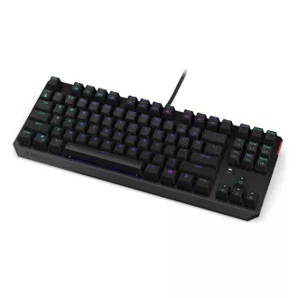 Endorfy herní klávesnice Thock TKL Brown / drátová / USB / brown switch / mechanická / CZ layout / černá RGB Endorfy herní klávesnice Thock TKL Brown / drátová / USB / brown switch / mechanická / CZ layout / černá RGB