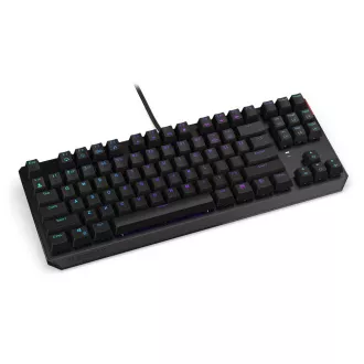 Endorfy herní klávesnice Thock TKL Brown / drátová / USB / brown switch / mechanická / CZ layout / černá RGB Endorfy herní klávesnice Thock TKL Brown / drátová / USB / brown switch / mechanická / CZ layout / černá RGB