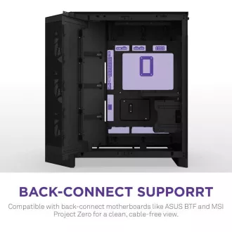NZXT skříň H9 Flow RGB dvoukomorová ATX / 1x140 RGB mm / 1x 120mm RGB fan / prosklená / černá NZXT skříň H9 Flow RGB dvoukomorová ATX / 1x140 RGB mm / 1x 120mm RGB fan / prosklená / černá