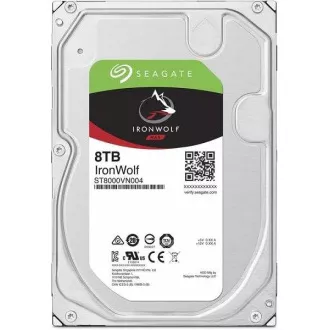 SEAGATE HDD 8TB IRONWOLF (NAS), 3.5", SATAIII, 7200 RPM, Cache 256MB, CMR SEAGATE HDD 8TB IRONWOLF (NAS), 3.5", SATAIII, 7200 RPM, Cache 256MB, CMR