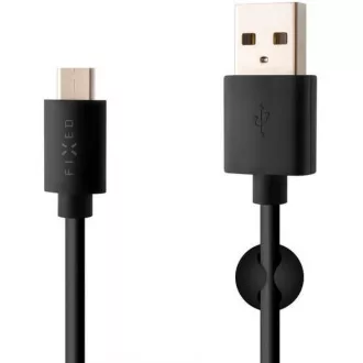 Fixed datový a nabíjecí kabel, USB-A -> USB-C, 20 W, délka 1 m, černá Fixed datový a nabíjecí kabel, USB-A -> USB-C, 20 W, délka 1 m, černá