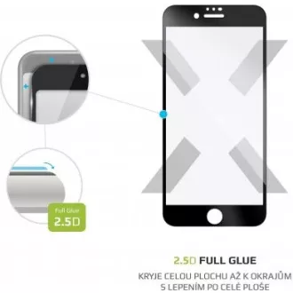 FIXED ochranné sklo Full Cover pro Apple iPhone 7/8/SE (2020), černá FIXED ochranné sklo Full Cover pro Apple iPhone 7/8/SE (2020), černá