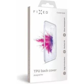 FIXED gelový zadní kryt pro Apple iPhone 12/12 Pro, čirá FIXED gelový zadní kryt pro Apple iPhone 12/12 Pro, čirá