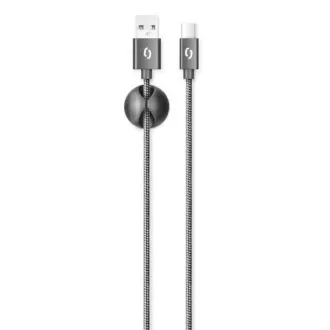 ALIGATOR datový kabel PREMIUM 2A, USB-C, černá ALIGATOR datový kabel PREMIUM 2A, USB-C, černá