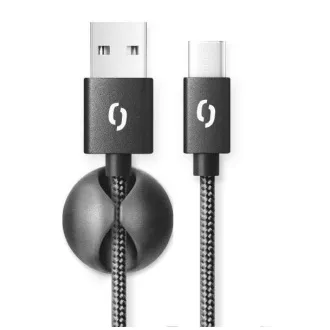 ALIGATOR datový kabel PREMIUM 2A, USB-C, délka 2 m, černá ALIGATOR datový kabel PREMIUM 2A, USB-C, délka 2 m, černá