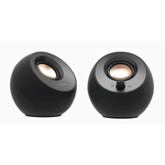 Creative PEBBLE V3, stolní 2.0 reproduktory s USB-C a Bluetooth 5.0 - černé Creative PEBBLE V3, stolní 2.0 reproduktory s USB-C a Bluetooth 5.0 - černé