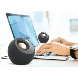 Creative PEBBLE V3, stolní 2.0 reproduktory s USB-C a Bluetooth 5.0 - černé Creative PEBBLE V3, stolní 2.0 reproduktory s USB-C a Bluetooth 5.0 - černé