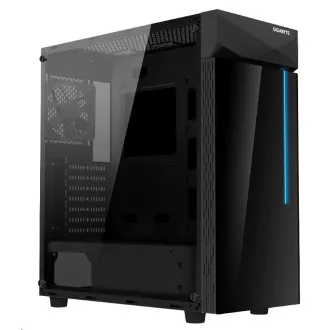 GIGABYTE case GB-C200G, RGB Lighting, bez zdroje, transparentní bok, Mid tower GIGABYTE case GB-C200G, RGB Lighting, bez zdroje, transparentní bok, Mid tower