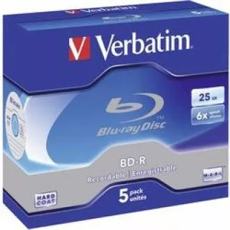 VERBATIM BD-R SL(5-pack)Blu-Ray/Jewel/6x/25GB VERBATIM BD-R SL(5-pack)Blu-Ray/Jewel/6x/25GB