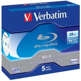VERBATIM BD-R SL(5-pack)Blu-Ray/Jewel/6x/25GB VERBATIM BD-R SL(5-pack)Blu-Ray/Jewel/6x/25GB