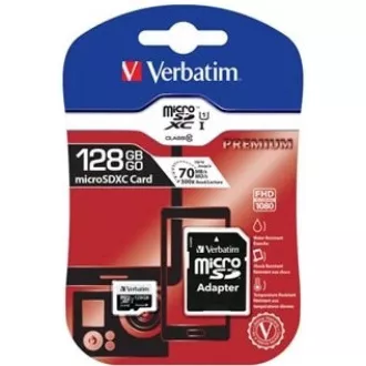 VERBATIM Premium U1 Micro SecureDigital SDXC 128GB VERBATIM Premium U1 Micro SecureDigital SDXC 128GB