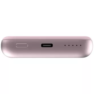 VERBATIM Powerbanka Charge 'n' Go, Magnetická, 10000 mAh, USB-C, Růžová VERBATIM Powerbanka Charge 'n' Go, Magnetická, 10000 mAh, USB-C, Růžová