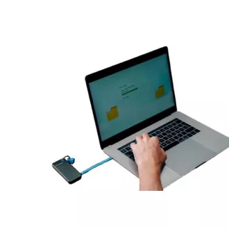 VERBATIM externí SSD 1TB Pocket USB3.2 Gen 2, černá/modrá VERBATIM externí SSD 1TB Pocket USB3.2 Gen 2, černá/modrá