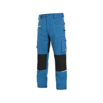 Kalhoty CXS STRETCH, pánské, středně modré-černé, vel. 60 Kalhoty CXS STRETCH, pánské, středně modré-černé, vel. 60