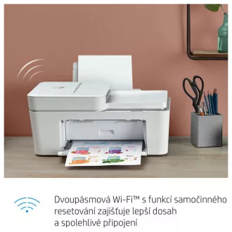 HP All-in-One Deskjet 4120e HP+ (A4, 8, 5/5, 5ppm, USB, Wi-Fi, BT, Print, Scan, Copy, ADF) HP All-in-One Deskjet 4120e HP+ (A4, 8, 5/5, 5ppm, USB, Wi-Fi, BT, Print, Scan, Copy, ADF)