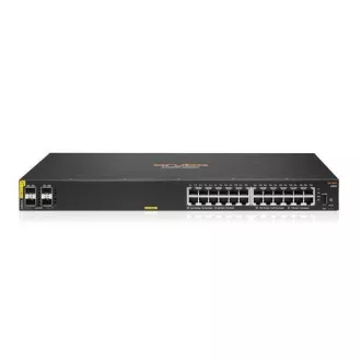 HPE Aruba Networking CX 6000 24G Class4 PoE 4SFP 370W Switch RENEW R8N87A