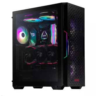 ADATA XPG case STARKER AIR Mid-Tower, bez zdroje, 1x 120mm + 1x 120mm ARGB, Černá ADATA XPG case STARKER AIR Mid-Tower, bez zdroje, 1x 120mm + 1x 120mm ARGB, Černá