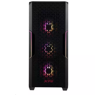 ADATA XPG case STARKER AIR Mid-Tower, bez zdroje, 1x 120mm + 1x 120mm ARGB, Černá ADATA XPG case STARKER AIR Mid-Tower, bez zdroje, 1x 120mm + 1x 120mm ARGB, Černá