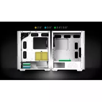 ADATA XPG case STARKER AIR Mid-Tower, bez zdroje, 1x 120mm + 1x 120mm ARGB, Černá ADATA XPG case STARKER AIR Mid-Tower, bez zdroje, 1x 120mm + 1x 120mm ARGB, Černá