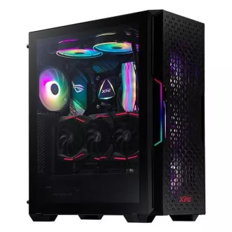 ADATA XPG case STARKER AIR Mid-Tower, bez zdroje, 1x 120mm + 1x 120mm ARGB, Černá ADATA XPG case STARKER AIR Mid-Tower, bez zdroje, 1x 120mm + 1x 120mm ARGB, Černá
