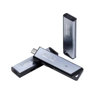 ADATA Flash Disk 1TB UE800, USB 3.2 USB-C, Elite drive, šedá ADATA Flash Disk 1TB UE800, USB 3.2 USB-C, Elite drive, šedá