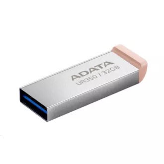 ADATA Flash Disk 32GB UR350, USB 3.2 Dash Drive, kov hnědá ADATA Flash Disk 32GB UR350, USB 3.2 Dash Drive, kov hnědá