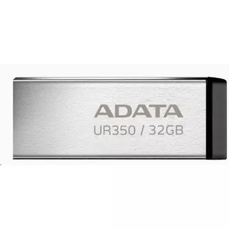 ADATA Flash Disk 64GB UR350, USB 3.2 Dash Drive, kov černá ADATA Flash Disk 64GB UR350, USB 3.2 Dash Drive, kov černá