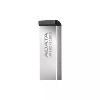 ADATA Flash Disk 128GB UR350, USB 3.2 Dash Drive, kov černá ADATA Flash Disk 128GB UR350, USB 3.2 Dash Drive, kov černá