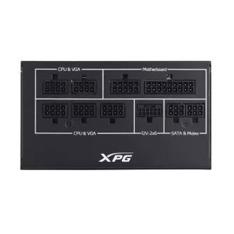 ADATA XPG zdroj CORE REACTOR II VE 750W, 80+ GOLD, Plně Modularní, ATX 3.1 ADATA XPG zdroj CORE REACTOR II VE 750W, 80+ GOLD, Plně Modularní, ATX 3.1