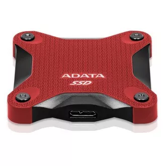 ADATA Externí SSD 2TB SD620, USB Micro-B, USB 3.2 Gen 2, R:520/W:460MB/s, červená ADATA Externí SSD 2TB SD620, USB Micro-B, USB 3.2 Gen 2, R:520/W:460MB/s, červená