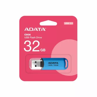 ADATA Flash Disk 32GB C906, USB 2.0, modrá ADATA Flash Disk 32GB C906, USB 2.0, modrá