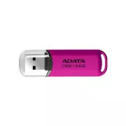 ADATA Flash Disk 64GB C906, USB 2.0, růžová