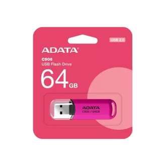 ADATA Flash Disk 64GB C906, USB 2.0, růžová ADATA Flash Disk 64GB C906, USB 2.0, růžová