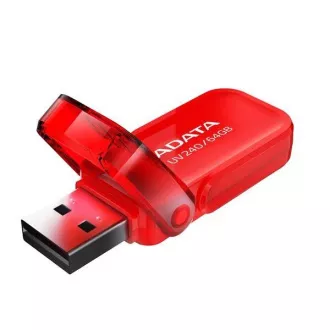 ADATA Flash Disk 64GB UV240, USB 2.0, červená ADATA Flash Disk 64GB UV240, USB 2.0, červená