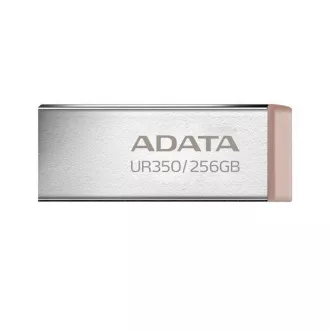 ADATA Flash Disk 256GB UR350, USB 3.2, stříbrno-hnědá ADATA Flash Disk 256GB UR350, USB 3.2, stříbrno-hnědá