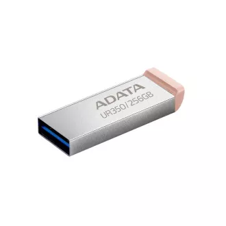 ADATA Flash Disk 256GB UR350, USB 3.2, stříbrno-hnědá ADATA Flash Disk 256GB UR350, USB 3.2, stříbrno-hnědá